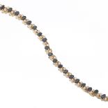 Ladies' Sapphire and Diamond Bracelet