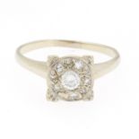 Ladies' Diamond Cluster Ring