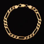 Figaro Gold Bracelet