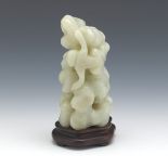 Carved Jade Monkey