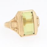 Gentleman's Art Deco Ring