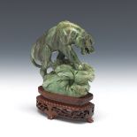 Carved Jade Tiger