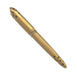 Cartier Gold Plated Panther Trinity Ballpoint Pen