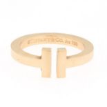 Tiffany & Co. Gold Split Bar Ring