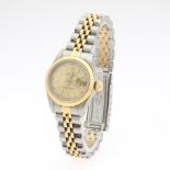 Ladies 18k and Stainless Rolex Datejust Wristwatch