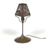 Riviere Studios N.Y. Arts & Crafts Style Boudoir Lamp
