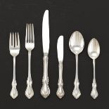 Reed & Barton Flatware Service, "Hampton Court" Pattern