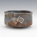 Japanese Mino Glaze Tea Bowl