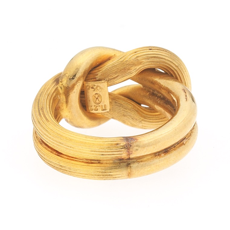 18k Gold "Eternity Love Knot" Ring - Image 4 of 7