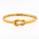 Ladies' Gold "Eternity Love Knot" Bangle