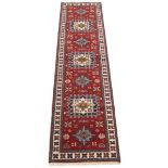 Fine Hand Knotted Kazak Runner