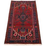 Fine Semi-Antique Hand Knotted Zanjan Carpet