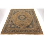 Very Fine Antique Hand Knotted Mashad Khorasan Palace Size Carpet, ca. 1930's