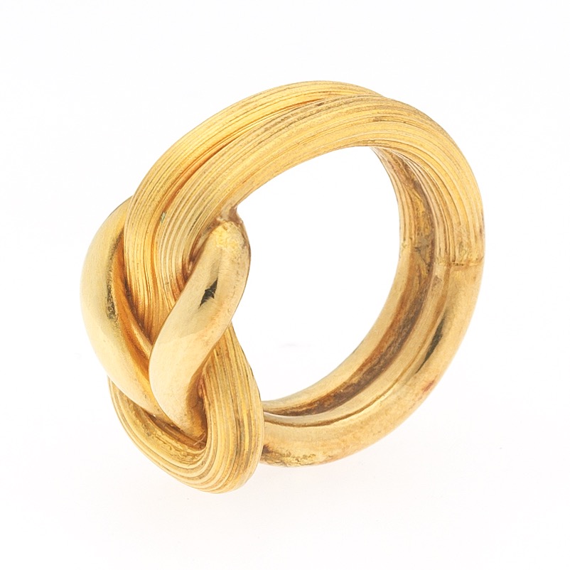 18k Gold "Eternity Love Knot" Ring - Image 6 of 7