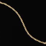 Ladies' Gold and Diamond Tennis Bracelet