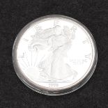 One Pound Silver Walking Lady Liberty Coin