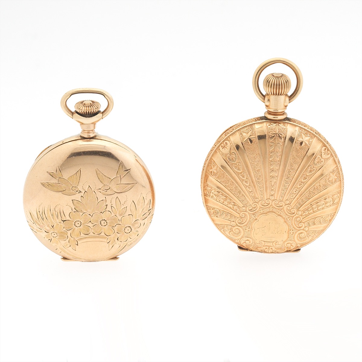 Two "O" Size Ladies Pendant Watches - Image 4 of 11
