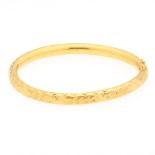 High Karat Gold Bangle Bracelet