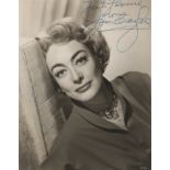 Autographed Photographs of Joan Crawford (American, 1904 - 1977)