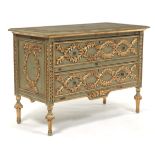 Carved French Provincial Chest of Drawers/Commode