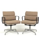 Pair of Eames for Herman Miller "Soft Pad" Chairs