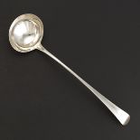 George III Hester Bateman Sterling Silver Ladle, London, ca. 1787