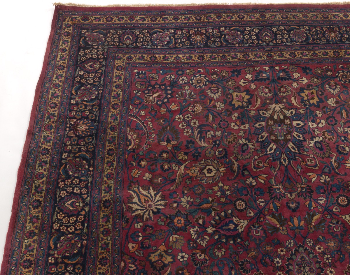 Very Fine Semi Antique Hand Knotted Carpet - Image 6 of 7