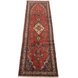 Fine Semi-Antique Hand Knotted Daragazin Runner