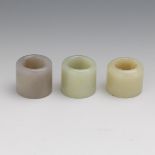 Three Objects of Carved Jade