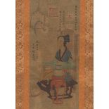 Chinese Hanging Scroll Painting, ca. Late Qing Dynasty