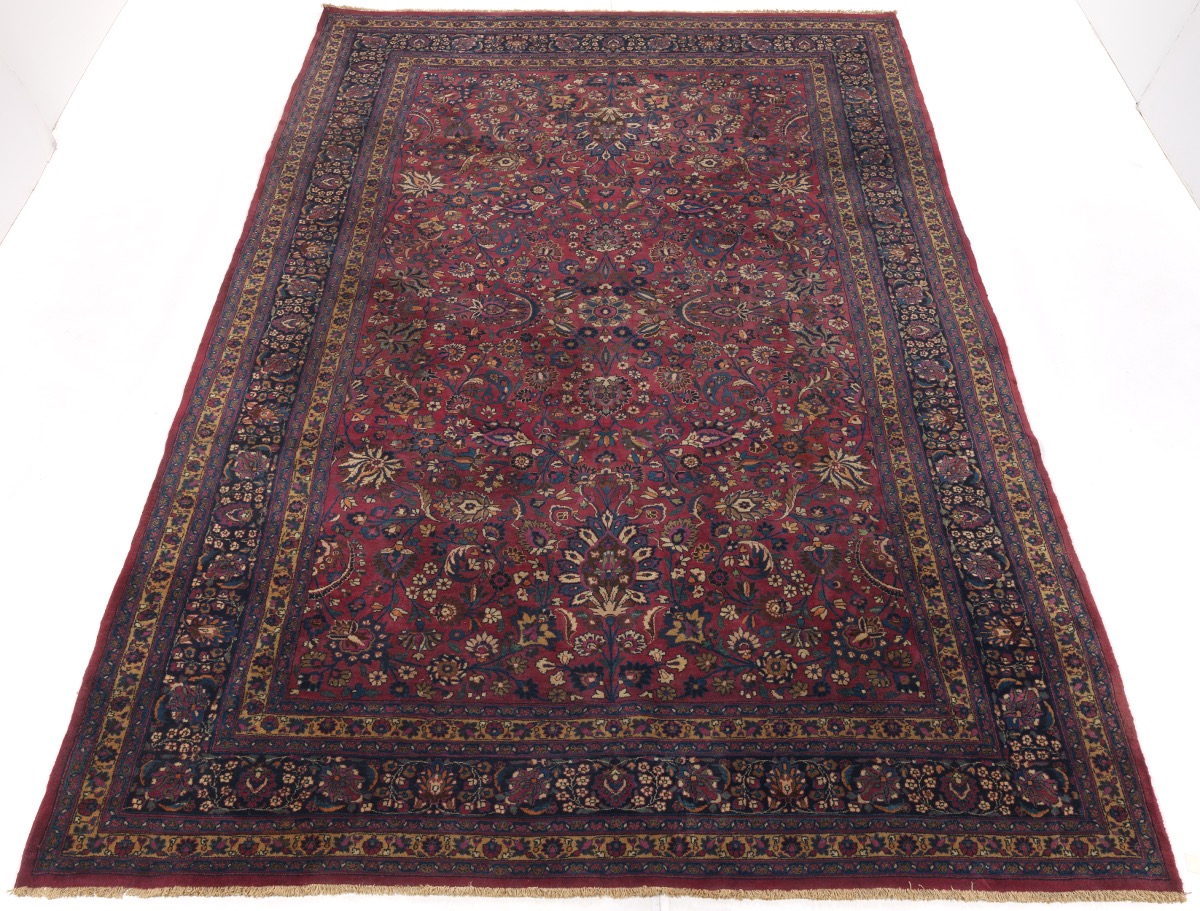 Very Fine Semi Antique Hand Knotted Carpet