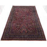 Very Fine Semi Antique Hand Knotted Carpet