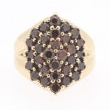 Ladies' Vintage Gold Ring with Garnets
