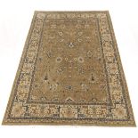 Fine Hand Knotted Oushak Carpet