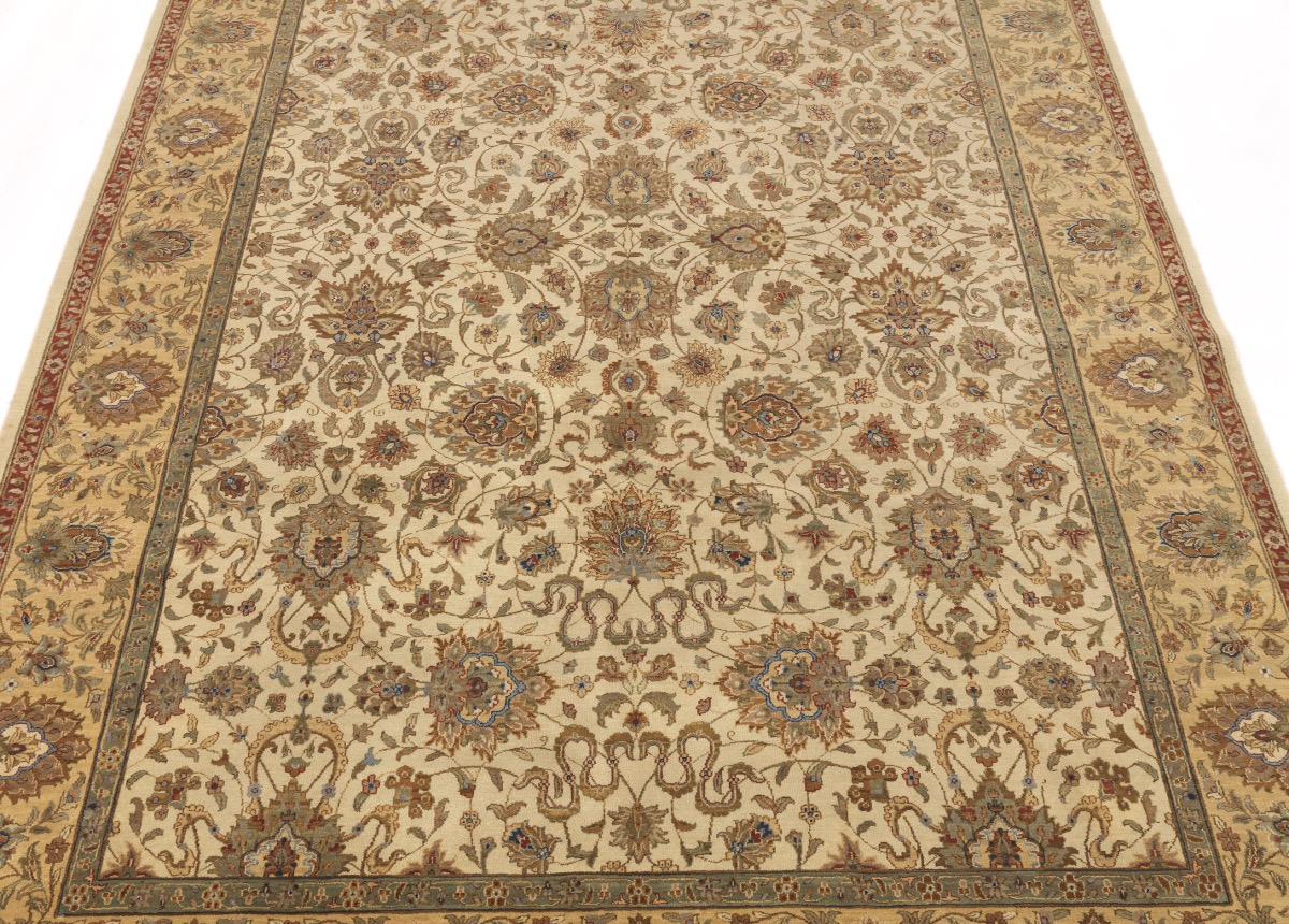 Very Fine Semi Antique Hand Knotted Mahal Carpet - Image 2 of 5