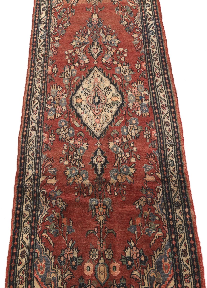 Fine Semi-Antique Hand Knotted Zanjan Carpet - Image 3 of 6