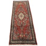 Fine Semi-Antique Hand Knotted Zanjan Carpet