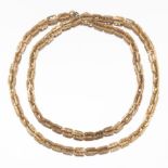 Belle Epoque Rose Gold Fancy Link Chain Necklace