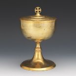 Sterling Silver and Brass Ciborium