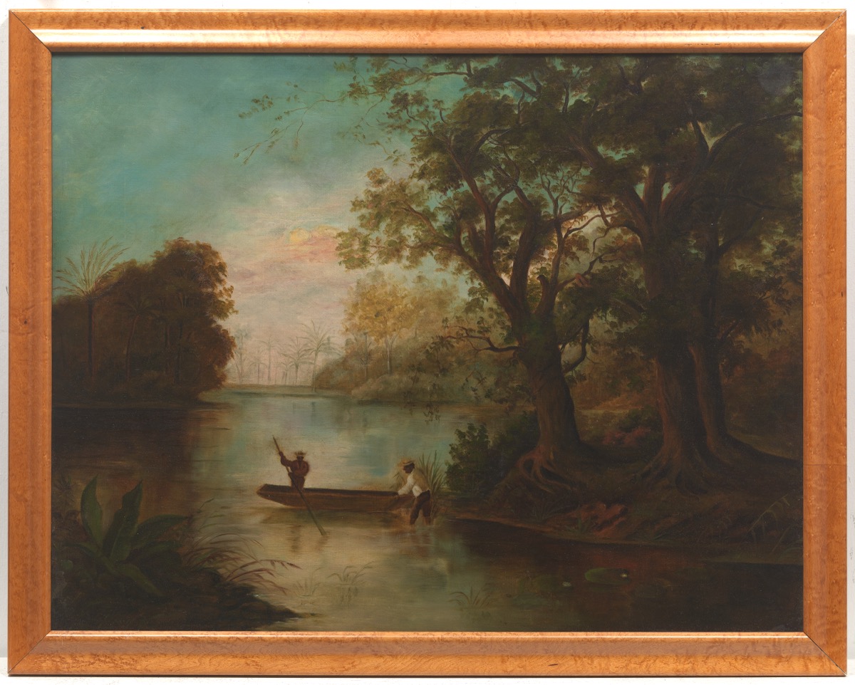 Attributed to Robert S. Duncanson (American, 1821 - 1872) - Image 3 of 4