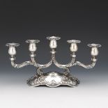 Silver Five-Candle Candelabrum