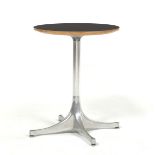 George Nelson for Herman Miller Pedestal Side Table in Black