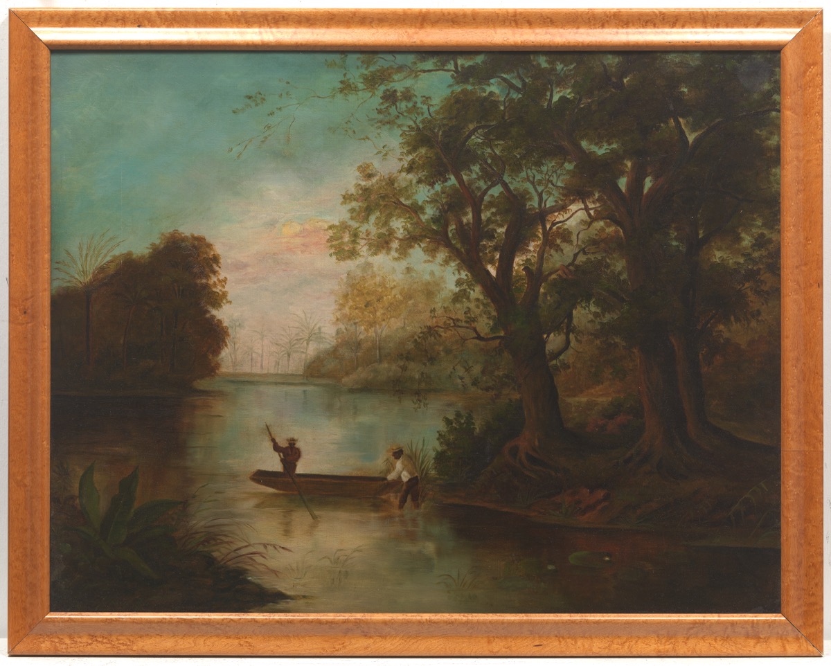 Attributed to Robert S. Duncanson (American, 1821 - 1872) - Image 2 of 4