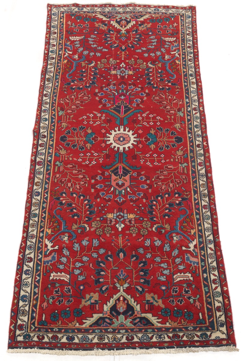 Fine Semi-Antique Hand Knotted Lilihan Carpet