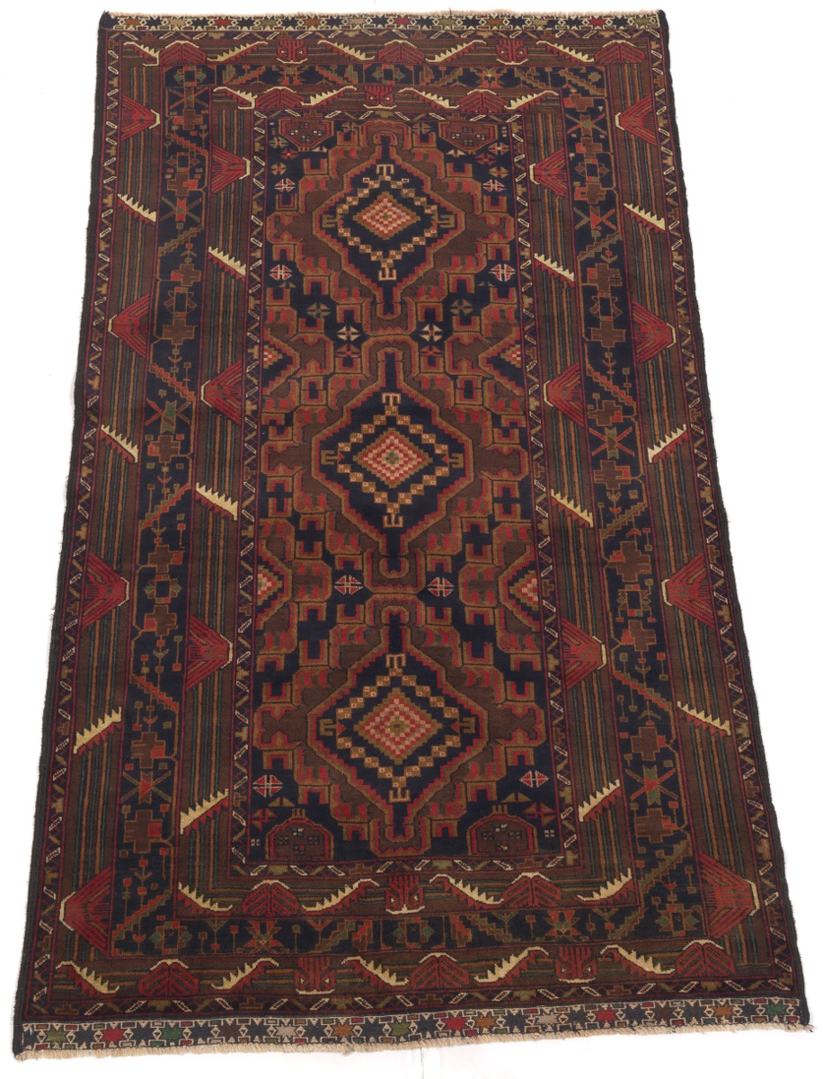 Very Fine Hand Knotted Balouch Carpet