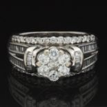 Ladies' Vintage Gold and Diamond Ring