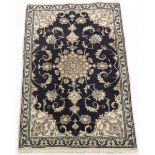 Very Fine Semi-Antique Hand Knotted Nain Carpet