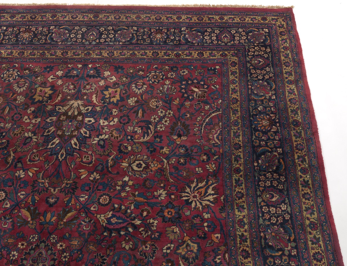 Very Fine Semi Antique Hand Knotted Carpet - Image 5 of 7