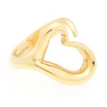 Tiffany & Co. Elsa Peretti Gold Heart Ring