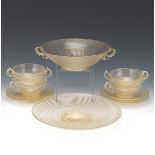 Venetian Glass Tea Set with Platter